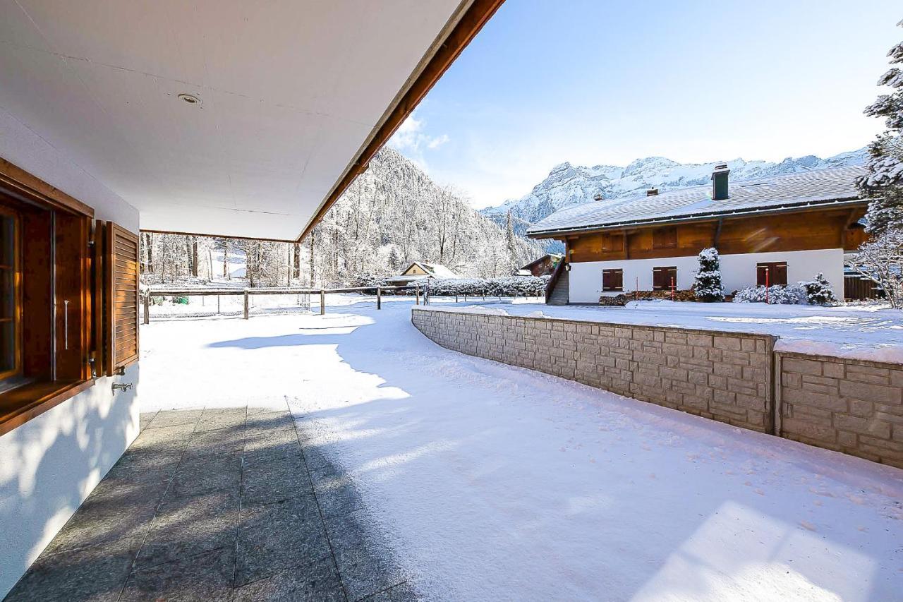 Ferienwohnung Bartschi Lenk Zewnętrze zdjęcie